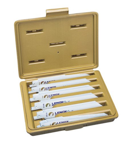 LENOX 20433-24RKG 24 Piece General Purpose 6"" Cutting & Demolition Reciprocating Saw Blade Set