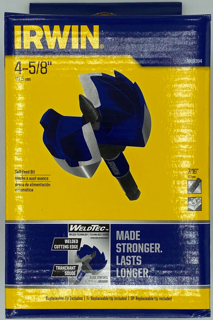 Irwin Self-Feed Bit, 4-5/8 inch 1869394