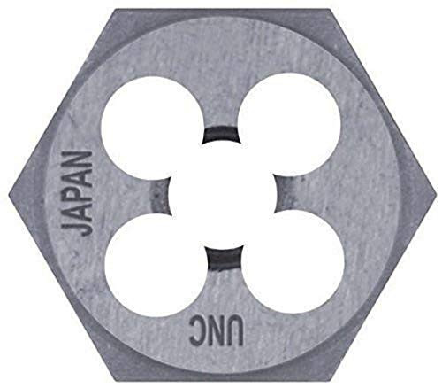 Century Drill & Tool 97610 High Carbon Steel Metric Hexagon Die, 8.0 x 1.00
