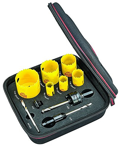 DCH Plumbers Kit A w/ 6 Holesaws and 4 Accessories