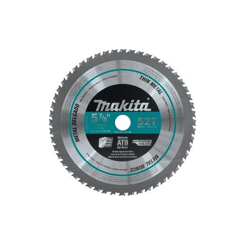 Makita A-96104 52T Thin Metal Carbide-Tipped Saw Blade, 5-7/8"