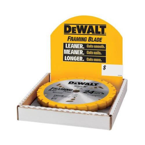 Dewalt Accessories DW3578B10 7.25-Inch 24-TPI Carbide Saw Blade - Quantity 10 Dewalt Accessories DW3578B10 7.25-Inch 24-TPI Carbide Saw Blade - Quantity 10