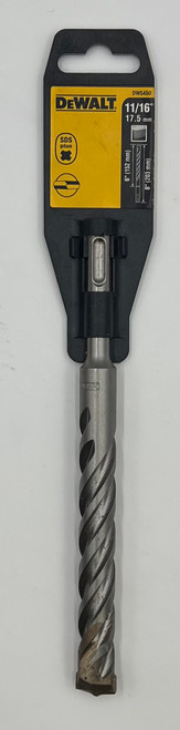 DEWALT DW5450 Rock 11/16-Inch by 8-Inch Carbide SDS Plus Hammer Bit