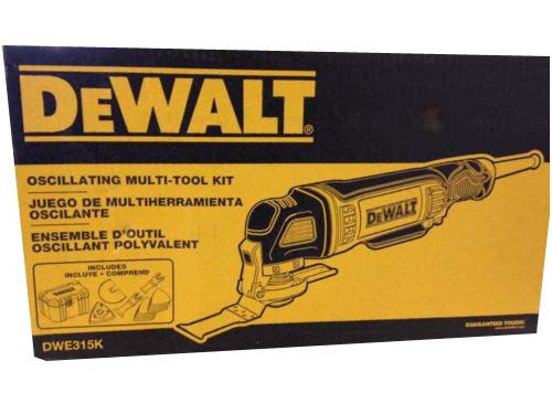 DEWALT DWE315K Multi Material Corded Oscillating Tool Kit