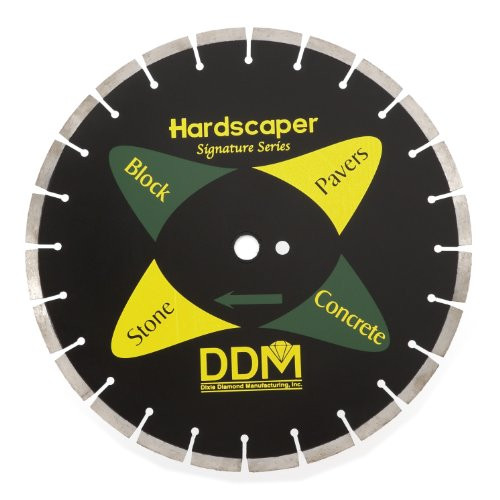 DDM HS12110 Hardscraper Signature Segmented Diamond Blade, 12"