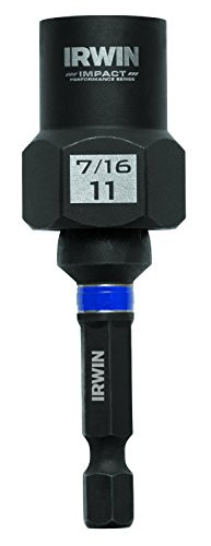 Bolt-Grip 1859105 Irwin Tools Impact Performance Series Bolt Grip Bolt Extractor with 3/8-Inch Square Drive with 1/4-Inch Hex Adapter