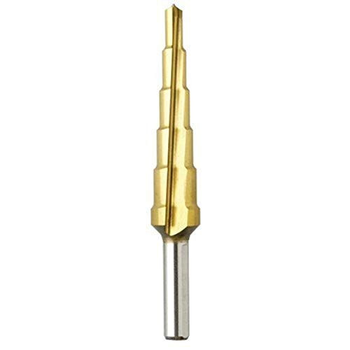 BOSCH SDT6 3/16 In. to 1/2 In. Titanium-Coated Step Drill Bit