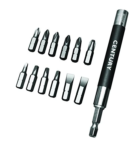 Century Drill & Tool 69014 13 Piece Screw Guide & Insert Bit Set