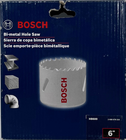 Bosch HB600 6 In. Bi-Metal Hole Saw