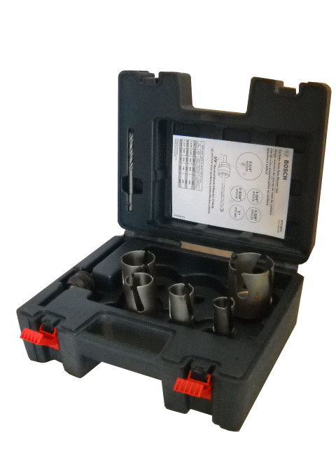 Bosch HTC8PC 8-Piece Carbide Hole Saw Master Set