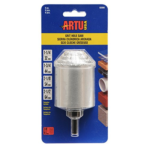 ARTU USA 02890 6-Piece Hole Saw Kit