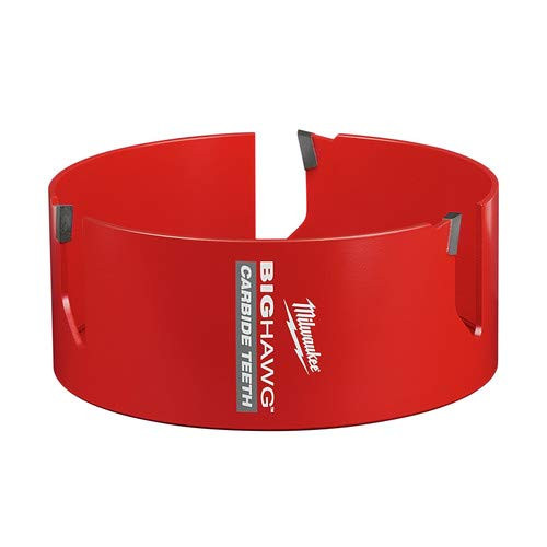 Milwaukee 49-56-9275 6-1/4 inch big hawg hole saw with carbide teeth
