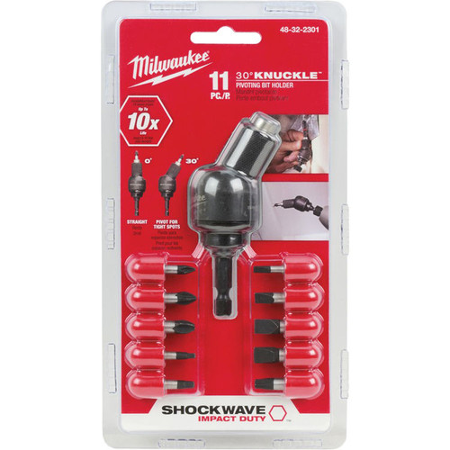 Milwaukee Elec Tool 48-32-2301 11PK Knuckle Bit Holder Set