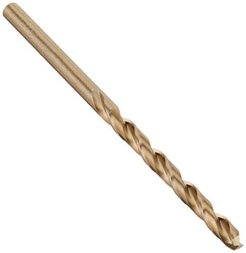 Triumph Twist Drill Co. 011509 9/64 Diameter T1C Cobalt Steel Drill, Bronze Oxide Finish, 12-Pack
