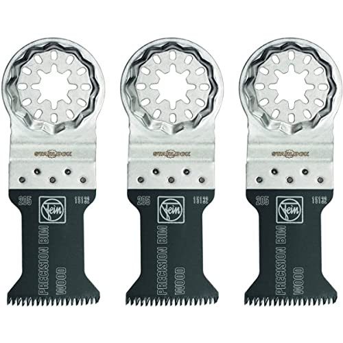Fein Bi-Metal Precision 1-3/8 x 2" Blade - Features Oscillating Blade and StarLock Mount - 3-Pack - 63502205270