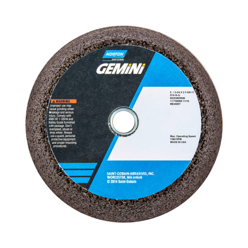 Norton Type 11 Aluminum Oxide Flaring Cup Grinding Wheel 5"