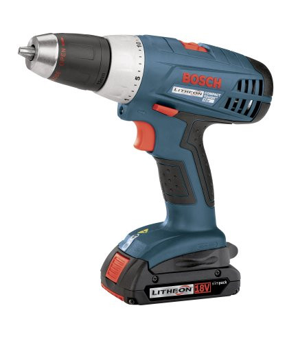 Bosch 36618-02 18-Volt 1/2-Inch Compact-Tough Litheon Drill/Driver with 2 Slim batteries