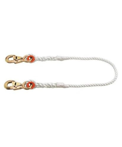 Klein Tools 87435 Fixed-Length Nylon-Filament Rope Lanyard, 5/8-Inch Diameter, 4-Foot
