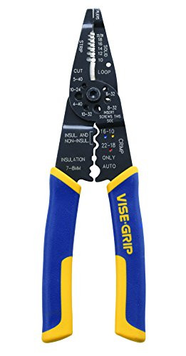 IRWIN Tools VISE-GRIP Multi Tool Stripper, Cutter and Crimper, 8-Inch (2078309)