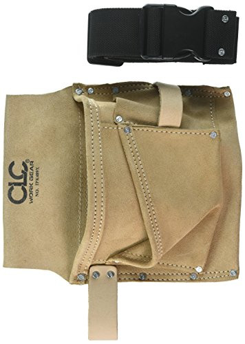 CLC Work Gear IPK489X 3 Pocket Nail & Tool Bag With Polyweb Belt