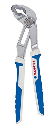 LENOX TOOLS LXHT90551 Quick-Adjust 10" V-Jaw Plier, Chrome