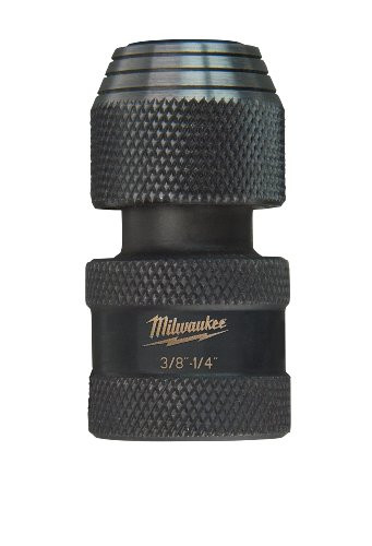 Milwaukee 48-03-4405 Shockwave 3/8-Inch Square by 1/4-Inch Hex Adapter