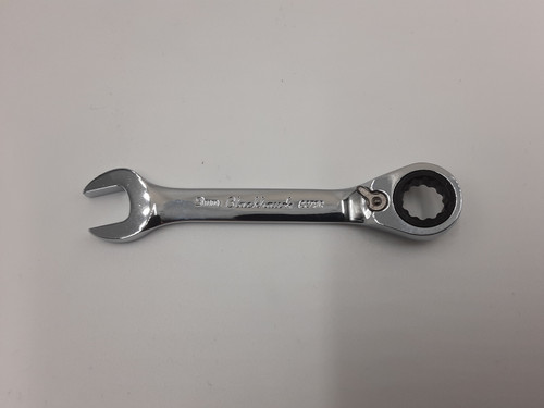 Blackhawk Combination Stubby Reversible Ratcheting Wrench - BULK - 9 mm - 12 Point