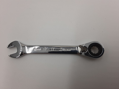 Blackhawk BW-2276R Combination Stubby Reversible Ratcheting Wrench 6 mm 12 Point