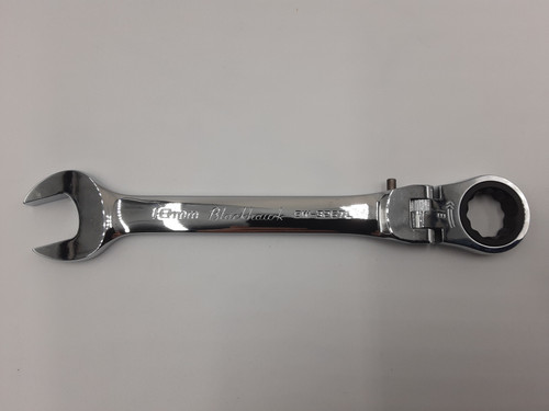 Blackhawk BW-3267L Combination Locking Flex-Head Ratcheting Wrench 18mm 12 Point