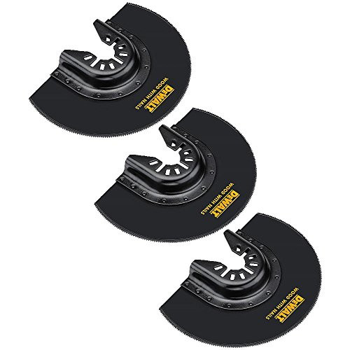 DEWALT - Wood with Nails Oscillating Tool Blades, Flush Cut, 3-Pack (DWA4212-3)