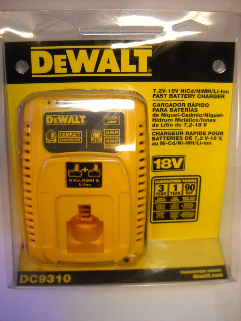 DEWALT DC9310 7.2 -Volt-18 -Volt 1 Hour Charger
