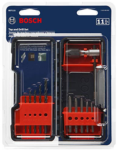 Bosch BDT11S Tap & Drill Combo Set, 11-Piece