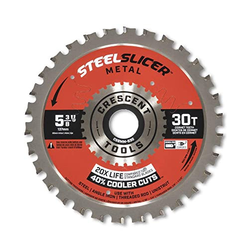Crescent CSBMM-530 SteelSlicer Medium Metal Carbide Blade, 5-3/8" x 30T