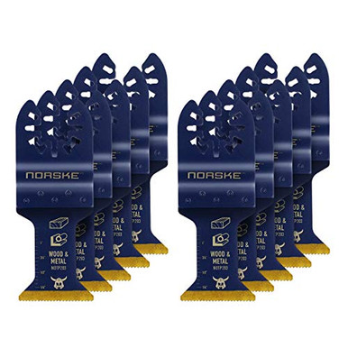 Norske Tools NOTP277 1 1/4 Inch Flush Cut Bi-Metal Oscillating