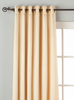 Golden Ring / Grommet Top 90% blackout Curtain / Drape / Panel  - Piece