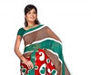 Bhagwati Georgette Printed Casual Saree Sari Bellydance fabric