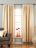 Golden Tab Top 90% blackout Curtain / Drape / Panel - 50X84" - Piece