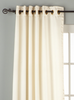 Cream Ring / Grommet Top 90% blackout Curtain / Drape / Panel  - Piece