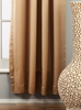 Taupe Rod Pocket 90% blackout Curtain / Drape / Panel  - Piece