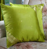 Olive Green- handcrafted Cushion Cover, Throw Pillow case Euro Sham-6 Sizes