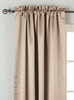 Brownish Gray Rod Pocket 90% blackout Curtain / Drape / Panel  - Piece