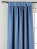 Blue Tab Top 90% blackout Curtain / Drape / Panel  - Piece