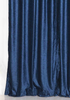 Navy Blue Ring / Grommet Top  Velvet Curtain / Drape / Panel  - Piece