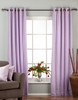 Lavender Ring / Grommet Top  Velvet Curtain / Drape / Panel  - Piece