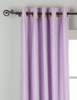 Lavender Ring / Grommet Top  Velvet Curtain / Drape / Panel  - Piece