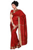 4 Piece Indian Art Silk Sari Saree, Custom Stitched Blouse & petticoat + Bindi