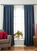 Navy Blue Velvet Curtains 84 Inches  Heavy Tab Top Velvet Curtains Drapes Panels Light Blocking Luxurious Bedroom Curtains - Gorgeous Living Room Curtains & Drapes for Home - 43W X 84L, 1 Panel