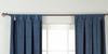 Navy Blue Velvet Curtains 84 Inches  Heavy Tab Top Velvet Curtains Drapes Panels Light Blocking Luxurious Bedroom Curtains - Gorgeous Living Room Curtains & Drapes for Home - 43W X 84L, 1 Panel
