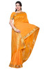 Indian Selections - Pumpkin - Benares Art Silk Sari / Saree (India)