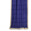 Blue and Cream Tab Top Cotton Curtains/Drape/Panel 42X101 inches Pair